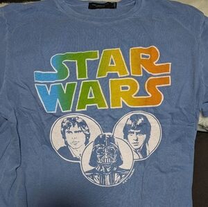 Junk Food Clothing Blue Star Wars Kids Tee